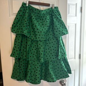 NWT polka dot skirt